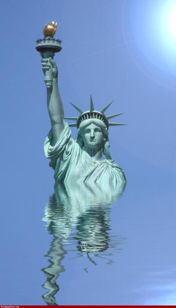 Statue of Liberty images Statue of Liberty Under Water HD wallpaper ...