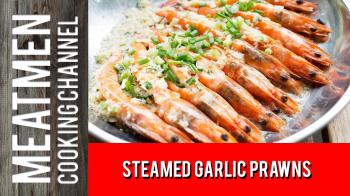 Steamed Garlic Prawns - 蒜茸蒸虾- YouTube