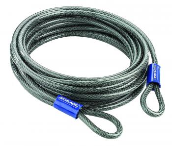 Schlage 999270 Flexible Steel Cable, 30-Foot by .375-Inch - Locking ...