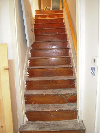 Steep Bungalow Stairs – how to make them less so… | Adventures in ...