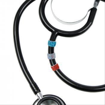 Crystal Stethoscope Charms - Hopkins Medical Products