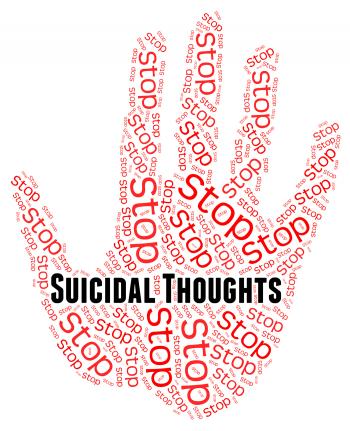 Stop Suicidal Thoughts Indicates Suicide Crisis And Beliefs