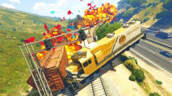 GTA 5 Mods - STOPPING THE TRAIN MOD! (GTA 5 PC Mods) - YouTube