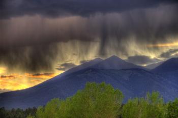 Storm clouds over the San Francisco Hills image - Free stock photo ...