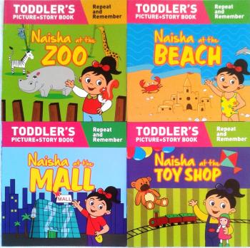 Buy Naisha Series Set 1 (Set of 4 Books) (Toddler's Picture Story ...