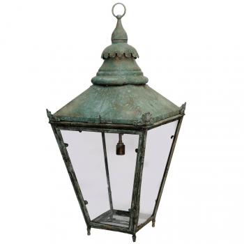19th C English Copper Street Lantern at 1stdibs