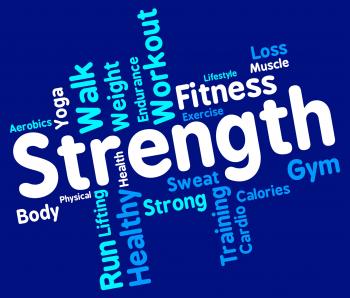 Strength Words Shows Robust Strengthen And Tough