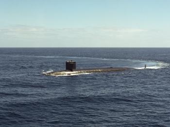 Submarine vanishing in the Ocean
