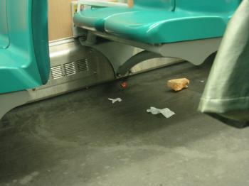 Subway seat