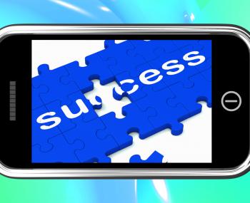 Success On Smartphone Shows Successful Solutions