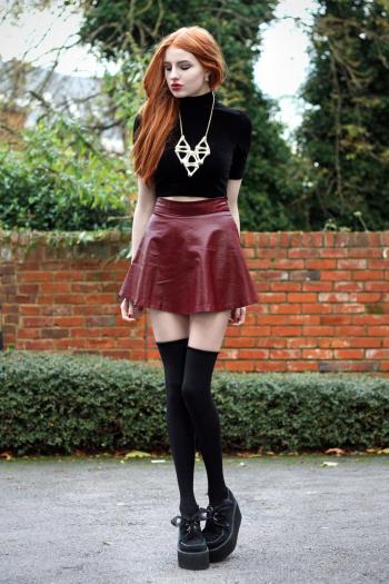 7 ways to rock leather outfits | Aesthetic Clothing | Pinterest ...