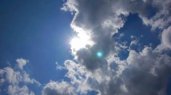 HD - Sun behind the Clouds Stock Video Footage - Videoblocks