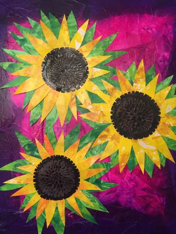 Sunflower Collage