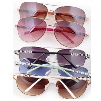 Fun in the Sun" Colorful Aviator Womens Sunglasses - Cheryl's Galore ...
