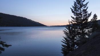 Sunrise at Wallowa Lake, Oregon