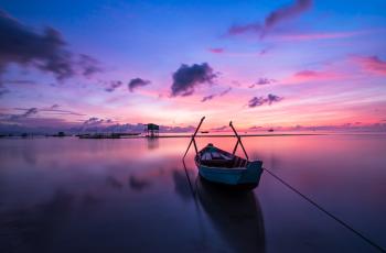 Sunset at Phu Quoc Island Vietnam hd wallpaper island