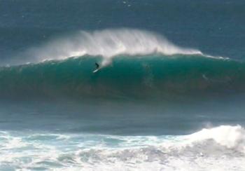 BIG SUNSET BEACH SURFING - YouTube