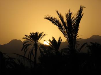 Sunset in Fujairah