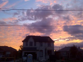 Sunset in the Toronto suburbs North York 2011-09-06 | LNN: Levy News ...