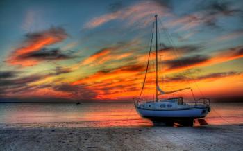 Sunsets: Nature Sand Beauty Summer Sailing Reflection Lovely Pretty ...