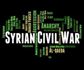 Syrian Civil War Represents Military Action And Assad