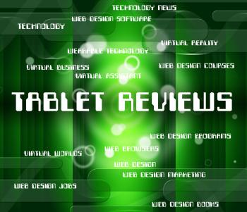 Tablet Reviews Means Processor Computers And Inspection