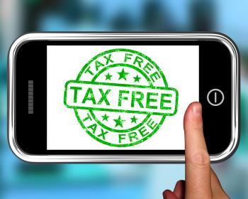 Tax Free On Smartphone Shows Duty Free