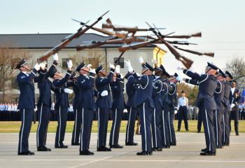 Air Force Honor Guard Drill Team trains at Keesler > Keesler Air ...