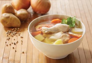 Thai chicken soup