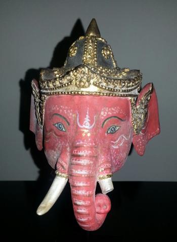 Thailand Klon mask- Ganesha Klon mask used Khon Dance form of Thai ...