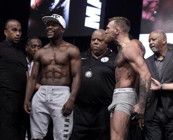 Conor McGregor finally addresses the erection in the room