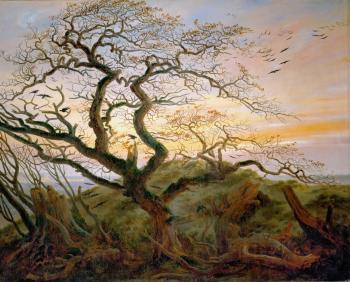 File:Caspar David Friedrich The Tree of Crows.jpg - Wikimedia Commons