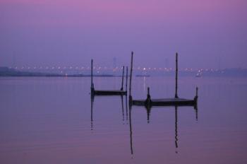 File:Platforms erected at the Triveni Sangam, Allahabad.jpg ...