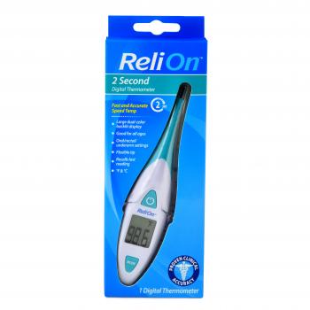 ReliOn 2 Second Digital Thermometer - Walmart.com