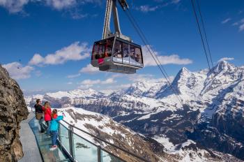 Birg 2677 m . 8783 ft | Schilthorn - Piz Gloria - Mürren