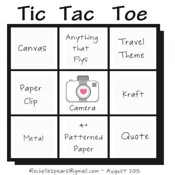 Rochelle Spears: August Tic Tac Toe Challenge &Scrappy Friends Bonus ...