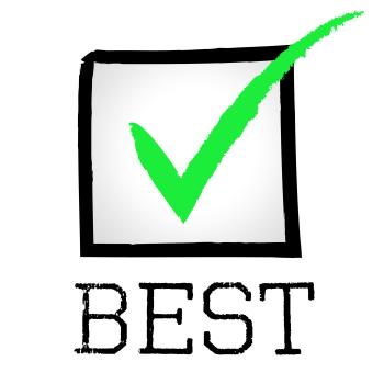 Tick Best Represents Checkmark Unbeatable And Optimal