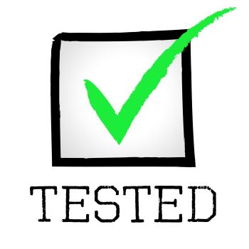 Tick Tested Shows Pass Approved And Tests