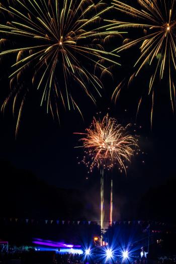 Time-lapse Photography of Fireworks