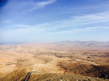 Top View Of Desert