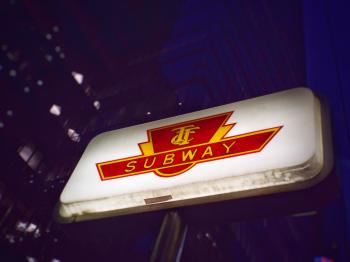 Toronto subway sign