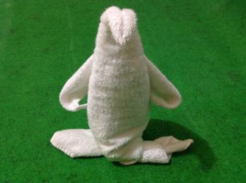PENGUIN - TOWEL CREATION | TUTORIAL | TIPS | CARA | DIY | HOW TO ...
