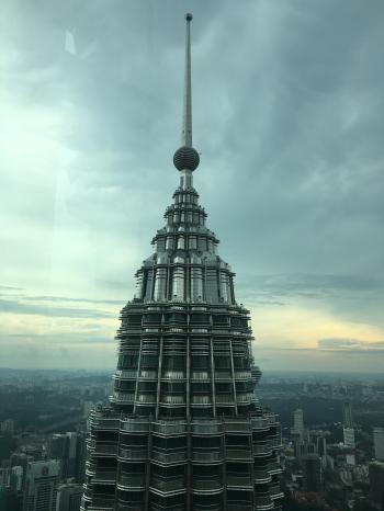 Tower Building Landmark Under Cloudy Sky