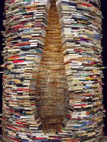 Matej Kren's Tower of Books, Prague | Author: Helen Cox