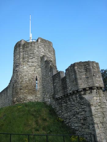 Arundel Tower, Walls of Southampton (05/06/2013, Canon DIGITAL IXUS ...