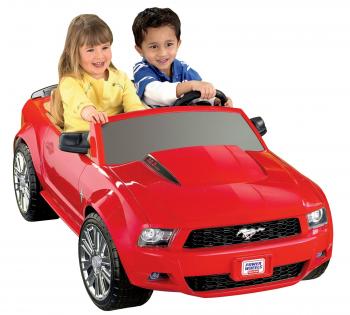 Power Wheels 12V Battery Toy Ride-On - Ford Mustang - Red