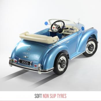 Classic Mercedes 300S Kids Ride On Car 12V Battery & Remote Control ...