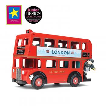 Amazon.com: Le Toy Van TV469 London Bus With Driver Playset: Toys ...