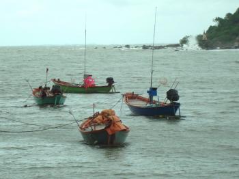Traditional Thai Fishing Boats