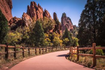 Trail Through Garden of The Gods | FarzinPhoto